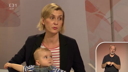 Magda Bičíková s miminkem + anketa