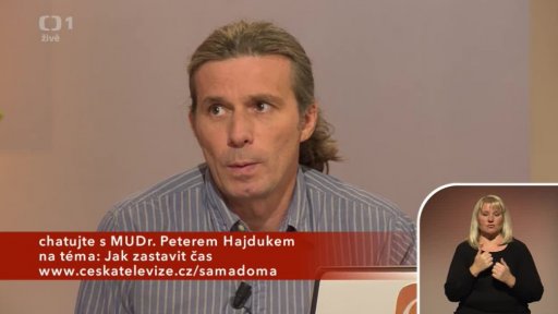 Jak zastavit čas – MUDr. Peter Hajduk (chat) - 1. část