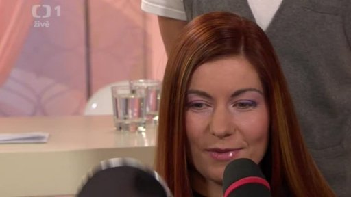 Proměna před kamerou - Marcel Šťástka - kadeřník a Gabriela Haluzová - vizážistka + divačka Kateřina - 3. část
