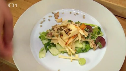 Farmářský sýrový salát