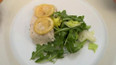 Pěna z uzeného kapra s karamelizovaným citronem