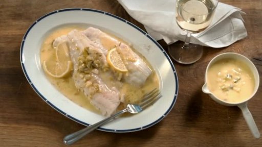 Candát s máslovou pěnou