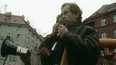 Václav Havel na Škroupově náměstí v Praze (1988)