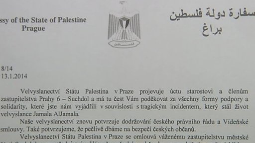 Vztahy Česka a Palestiny