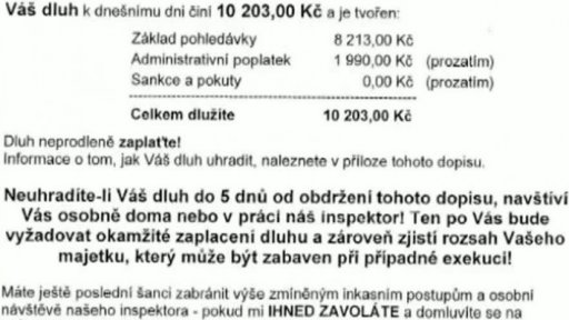 Zneužívání výrazu exekuce