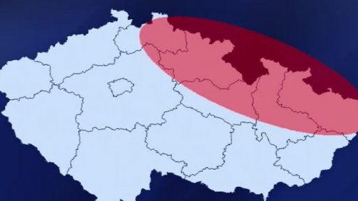 Silný vítr potrápí Česko