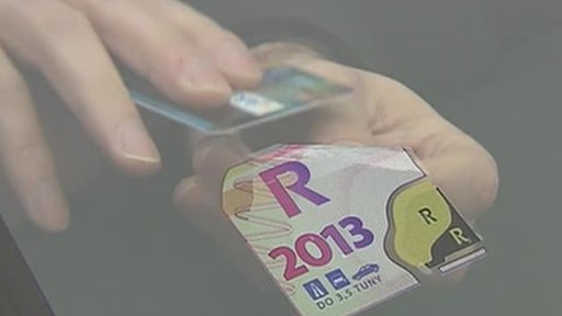 Se starou dálniční známkou naposledy dnes