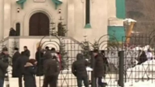 Střelba v ruské katedrále