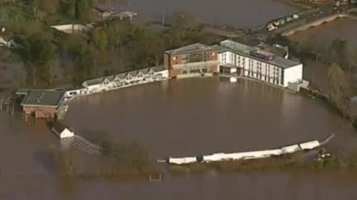 Velká Británie pod vodou