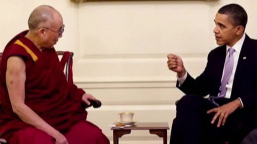 Dalajlama v Bílém domě