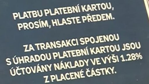 Poplatky za platbu kartou