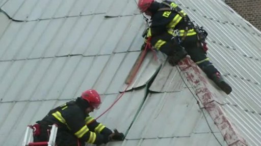 Následky silného větru