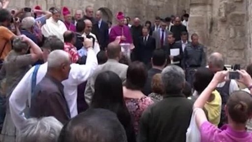 Velikonoční atmosféra ve Svatém městě