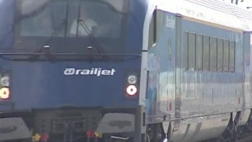 První railjet v Česku