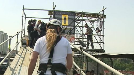 Zdolávání Nuselského mostu