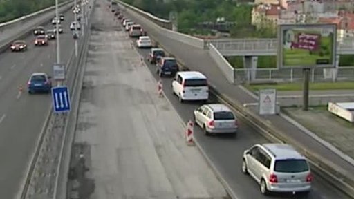 Dopravní špička v Praze