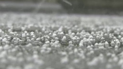 Krupobití v Japonsku