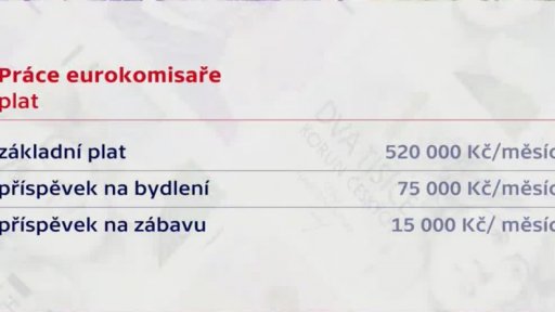 Práce eurokomisaře