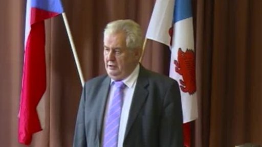 Prezident Miloš Zeman podporuje bioplynové stanice