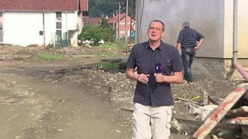 Ničivé povodně v Srbsku