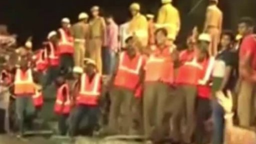 Zřícení domu v Indii