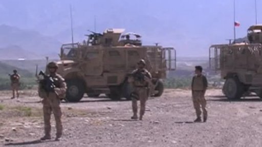 Zraněný český voják