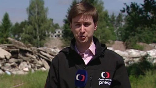 Demolice bývalého vojenského areálu