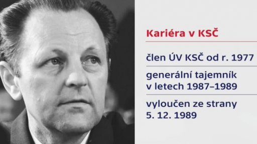 Kdo byl Miloše Jakeš?