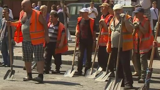 Nové nepokoje v centru Kyjeva