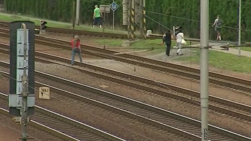 Nebezpečí na kolejích