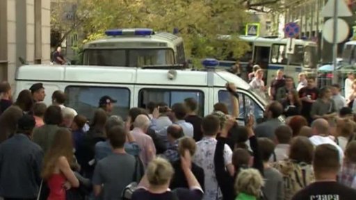 Soud s ruskými aktivisty