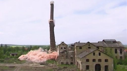 Z bývalého cukrovaru poválečné Německo