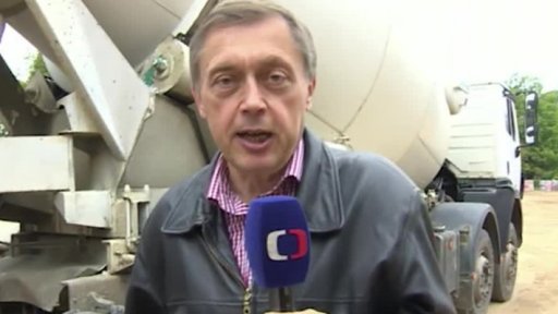 Kontrola hřebčína v Kladrubech