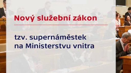 Nový služební zákon