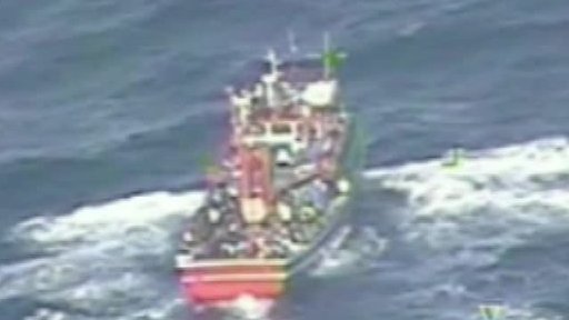 Záchrana uprchlíků na moři