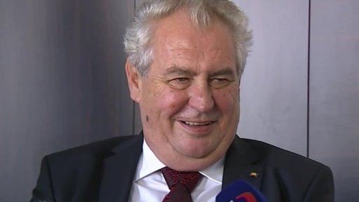 Prezident Zeman k Ukrajině