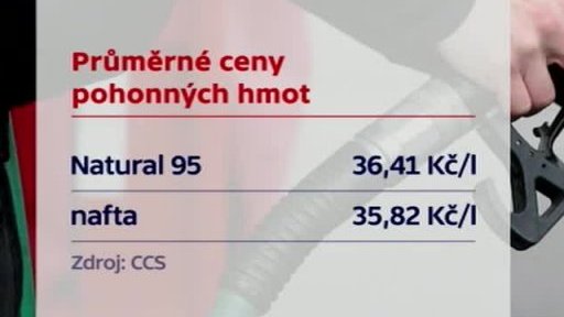 Ceny pohonných hmot