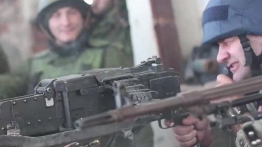 Ruský herec bojující proti Ukrajincům