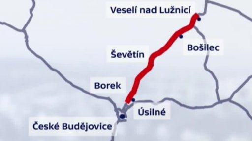 Jihočeská dálnice D3 bude hotová do roku 2021