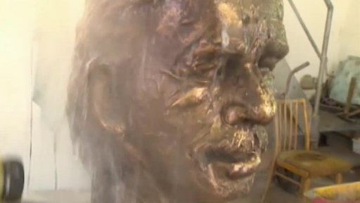 Havlova busta v New Yorku