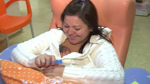 Klokánkovací křeslo pro předčasně narozené