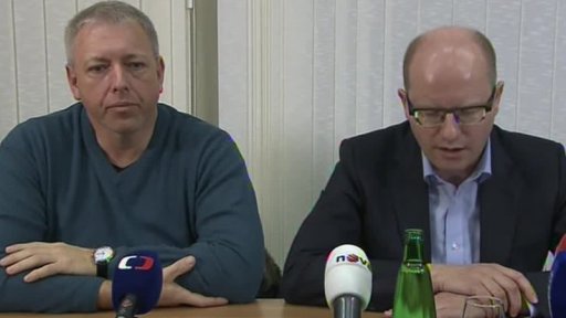 Evakuace okolí muničních skladů