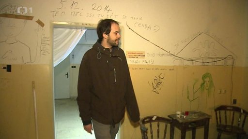 Aktivisté v žižkovském squatu