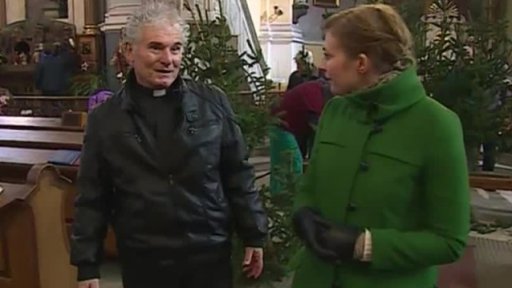 Vánoční přípravy v kostelech