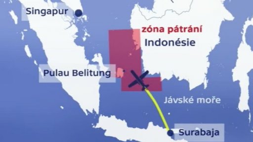 Pátrání po zmizelém letadle