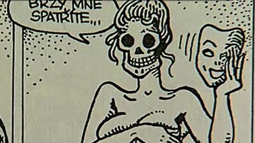 Zakázaný komiks Káji Saudka