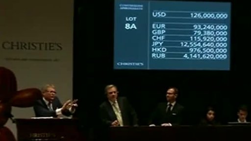 Úspěch aukčního domu Christie's