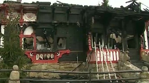 Obnova vyhořelé chaty Libušín