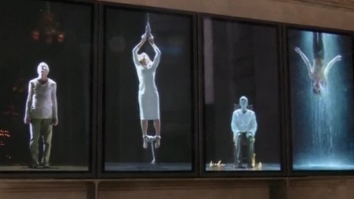 Videoart v katedrále