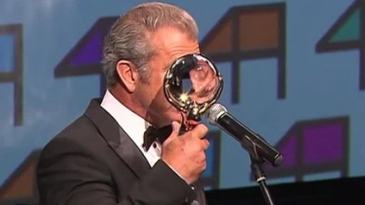 Mel Gibson v Karlových Varech